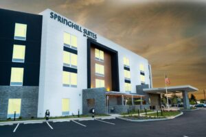 Springhill Suites Hotel Main Entrance Spokane, WA
