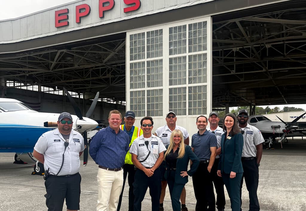 Aero Center Team Photo At Aero Center Epps Atlanta PDK
